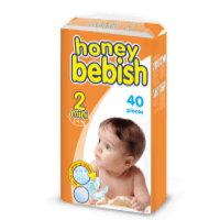 حفاضات اطفال Honey Bebish مقاس 40pc mini