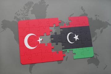 من تركيا الى ليبيا 