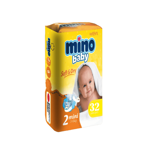 Mino Baby Diapers Size 2