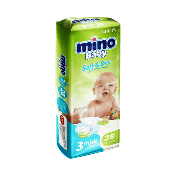 Mino Baby Diapers Size 3