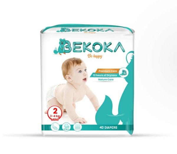 bekoka baby diapers size 2