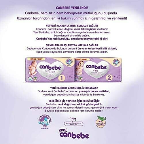 Canbebe Diapers for all kids