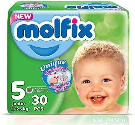 Molfix Baby Diapers Size 5