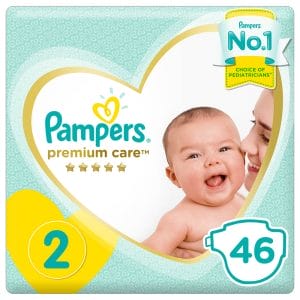 Pampers diapers for babies size 2