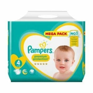 Pampers diapers for babies size 4