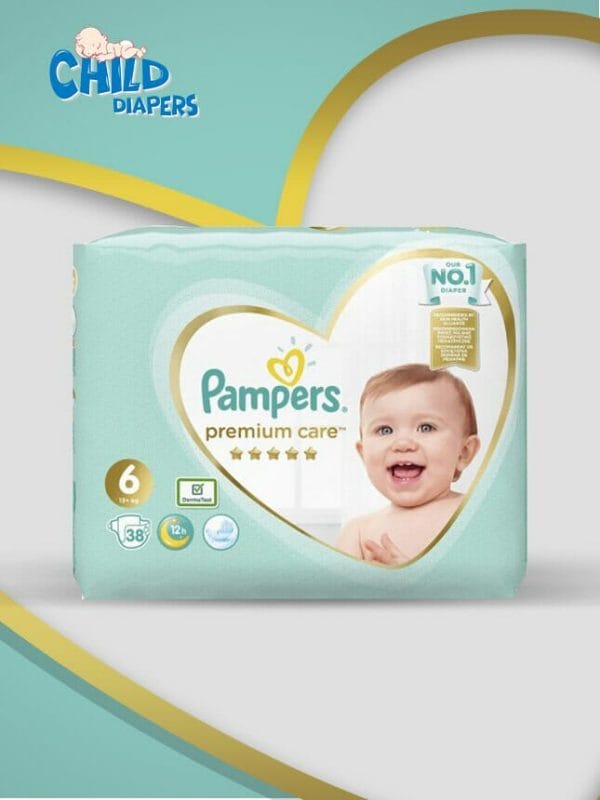Pampers Premium Care Diapers Size 6