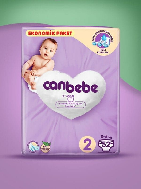 Canbebe Diapers for Babies Size 2