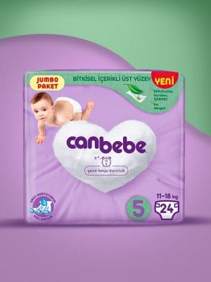 Canbebe Diapers for Babies Size 5