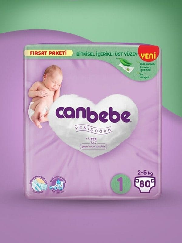 Canbebe Diapers for Newborns Size 1